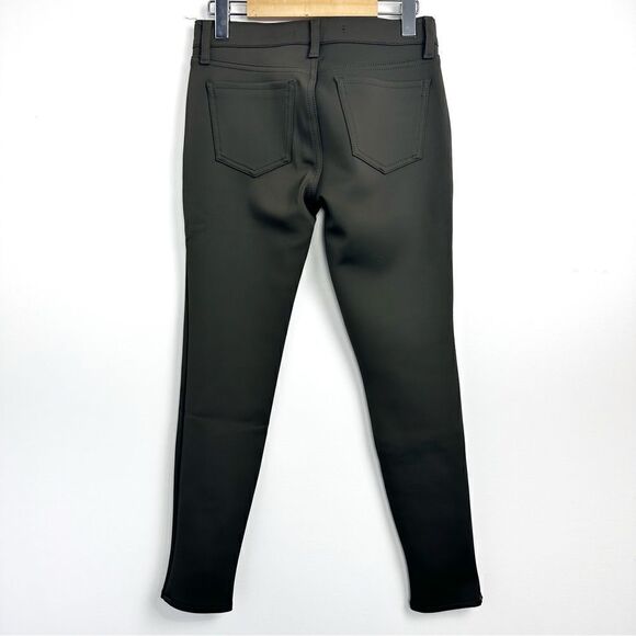 J Brand Super Skinny Scuba Pants in Olive Odyssey - Picture 3 of 16